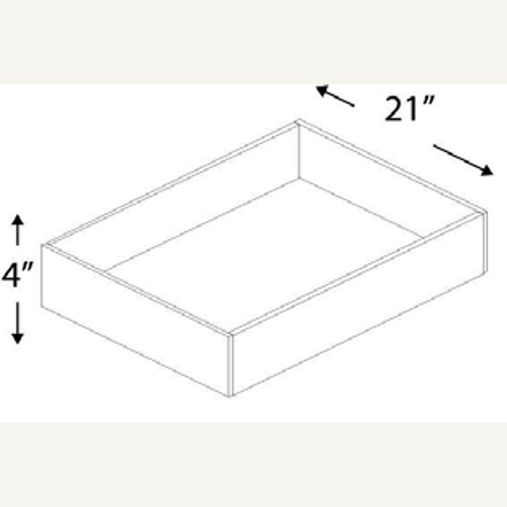 ROT36 — 36” Roll Out Tray | Grey Shaker - cabinet type illustration