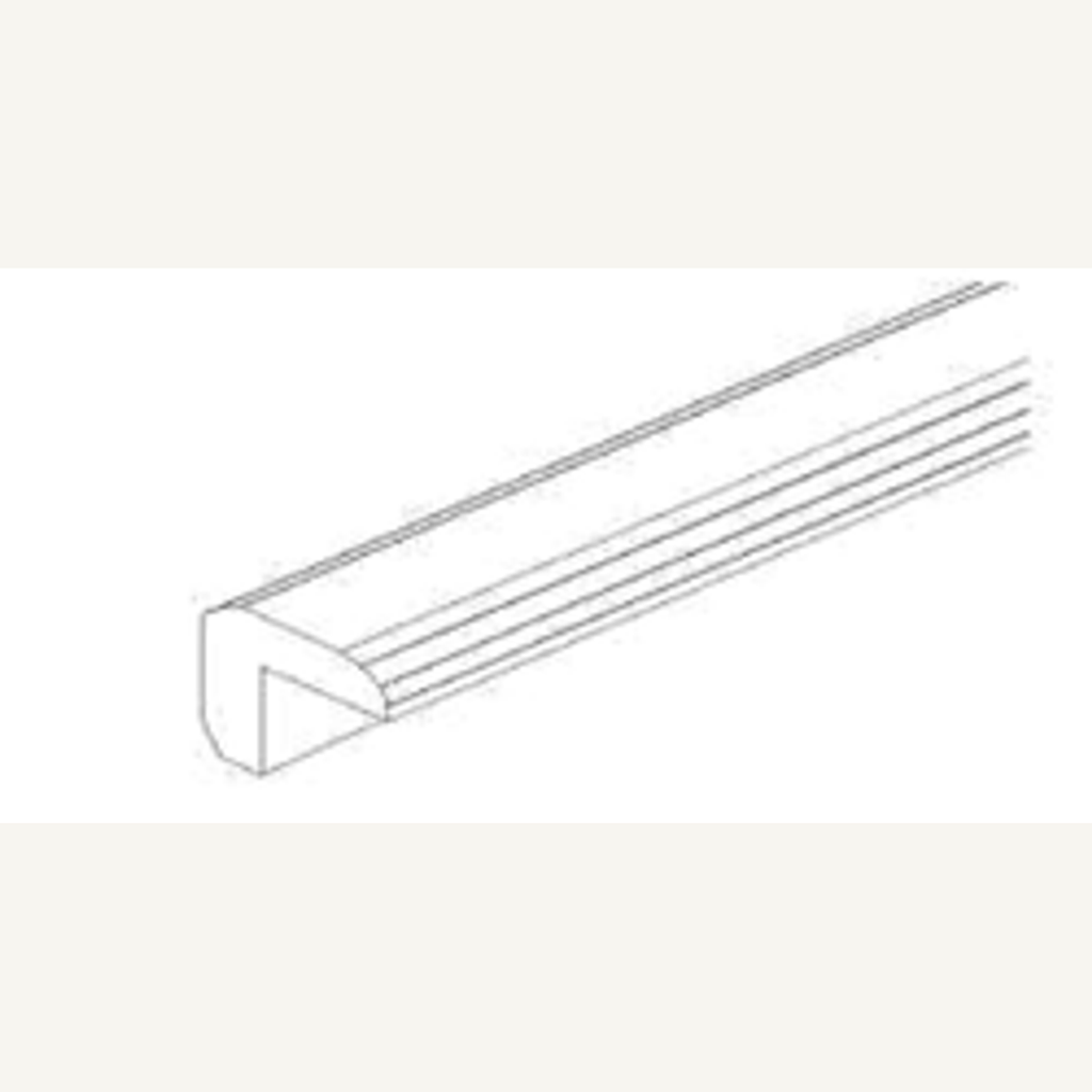 BM8 — 8’ Base Molding | Grey Shaker - cabinet type illustration