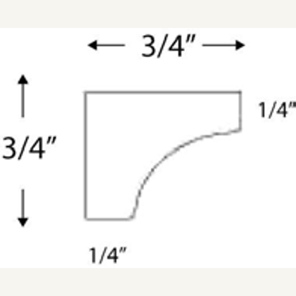 Cove Molding — Cove Molding | Grey Shaker - cabinet type illustration