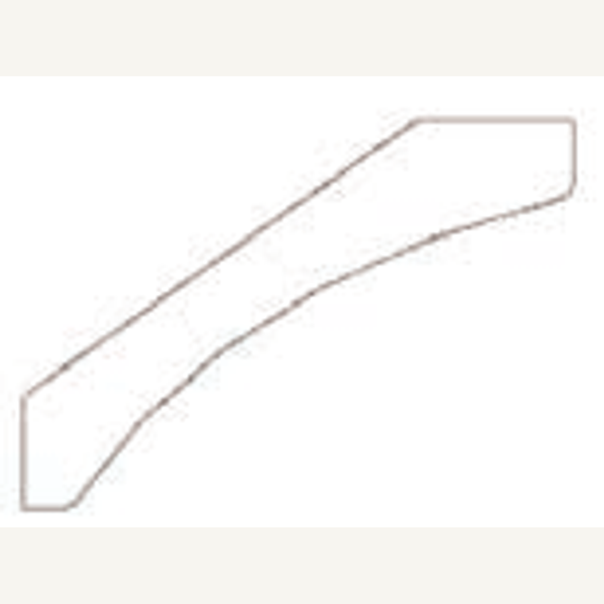 SCM3 5/8 — 3 5/8” Shaker Crown Molding | Grey Shaker - cabinet type illustration