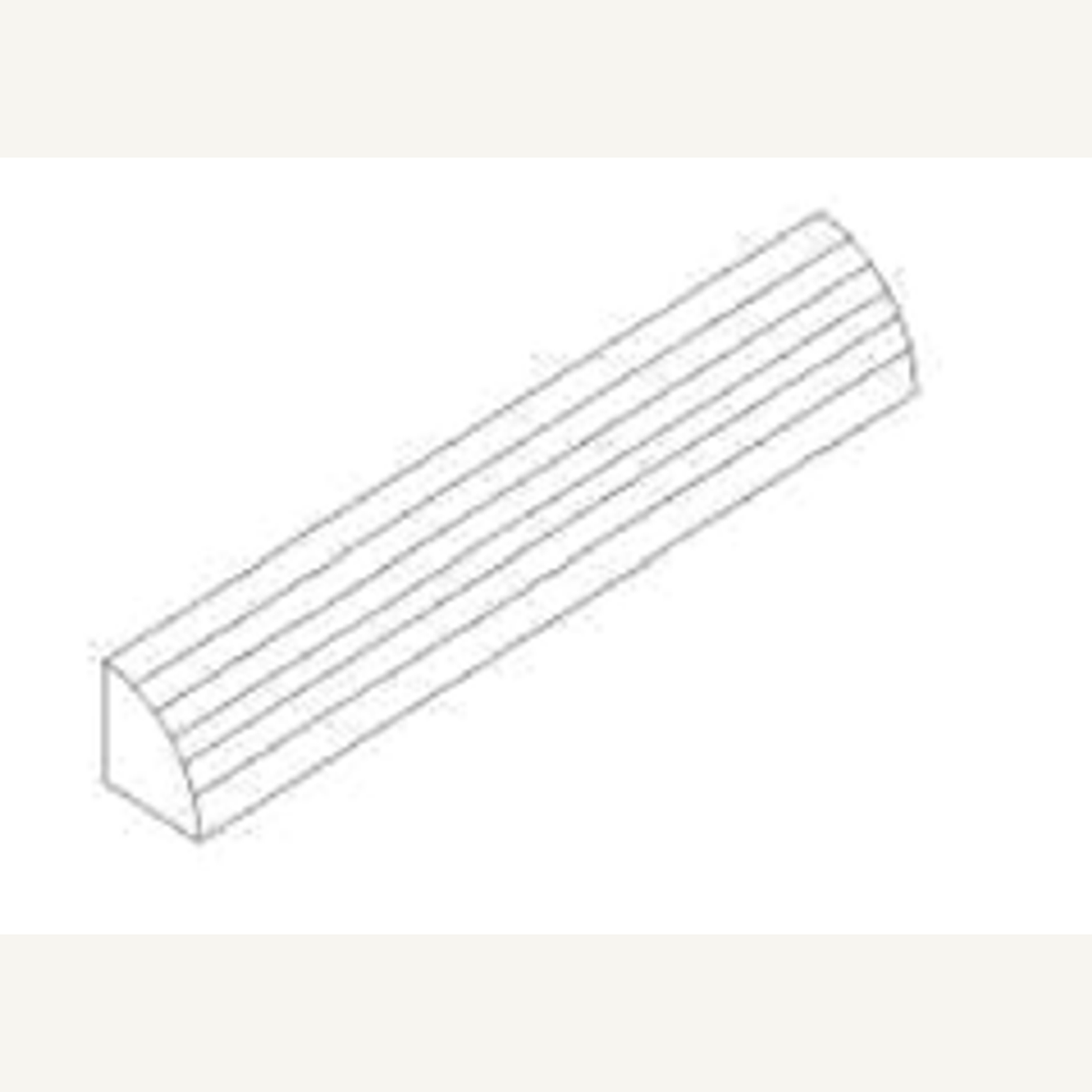 LM8 — 8’ Light Rail Molding | Grey Shaker - cabinet type illustration