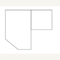 OCM8 — 8’ Outside Corner Molding | Grey Shaker - cabinet type illustration