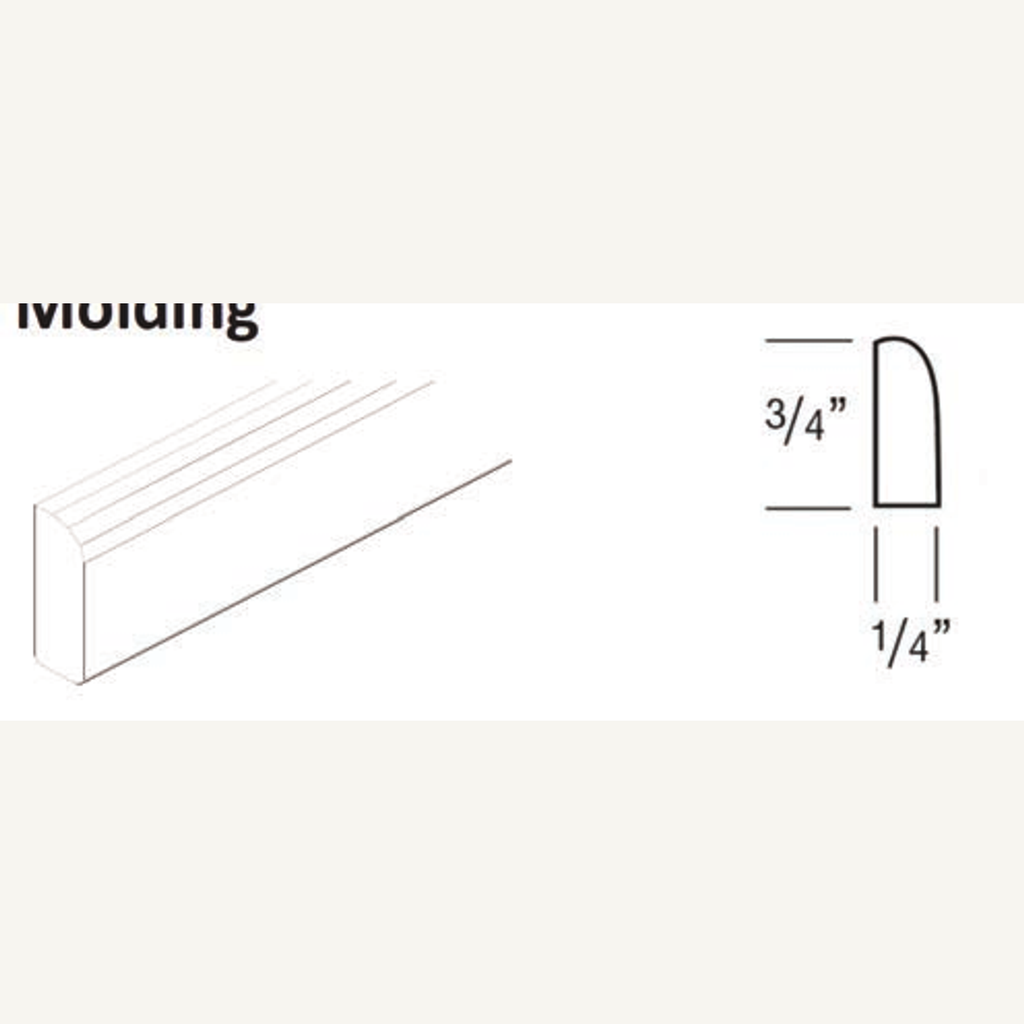SM8 — Scribe Molding | Grey Shaker - cabinet type illustration