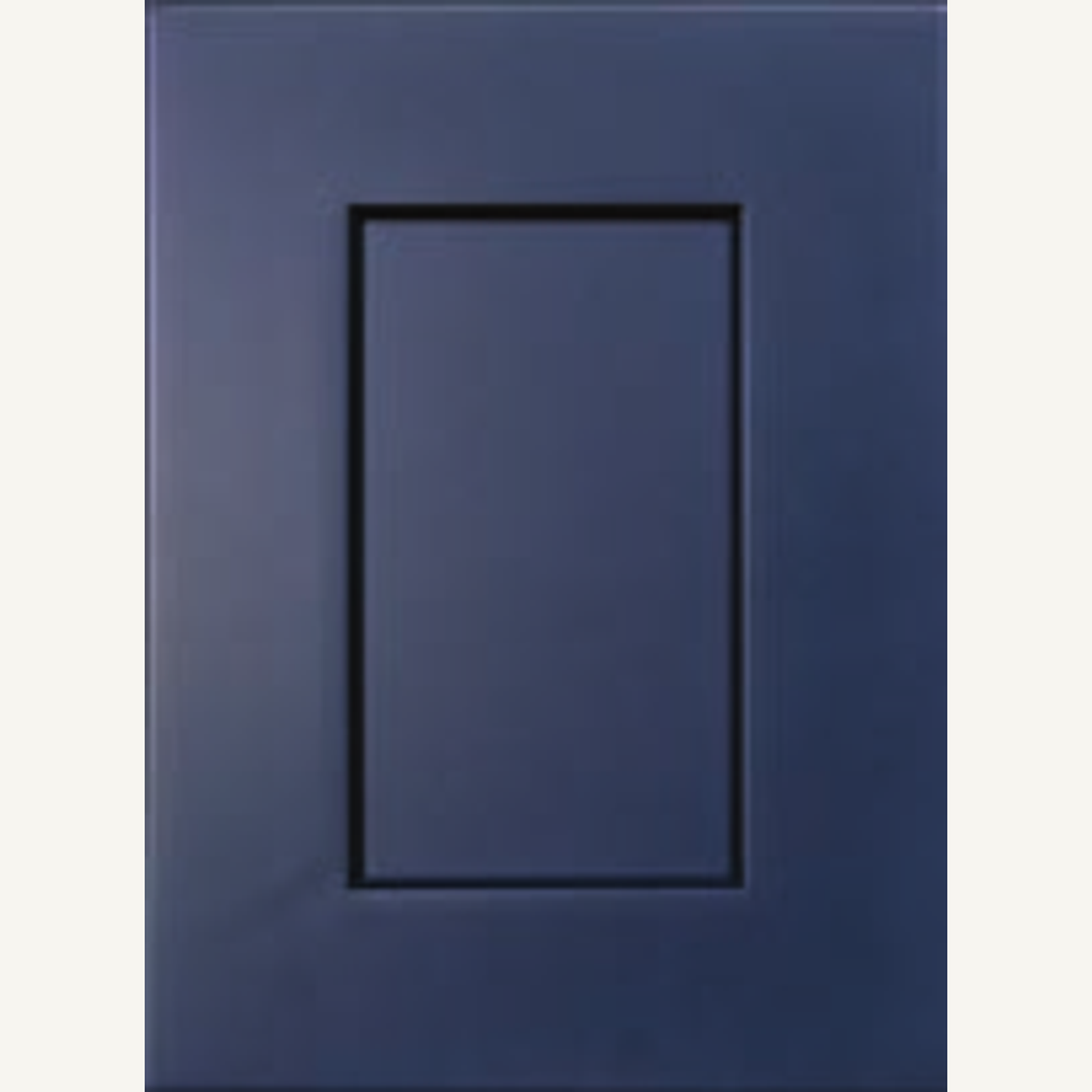 Signature Blue cabinet door sample