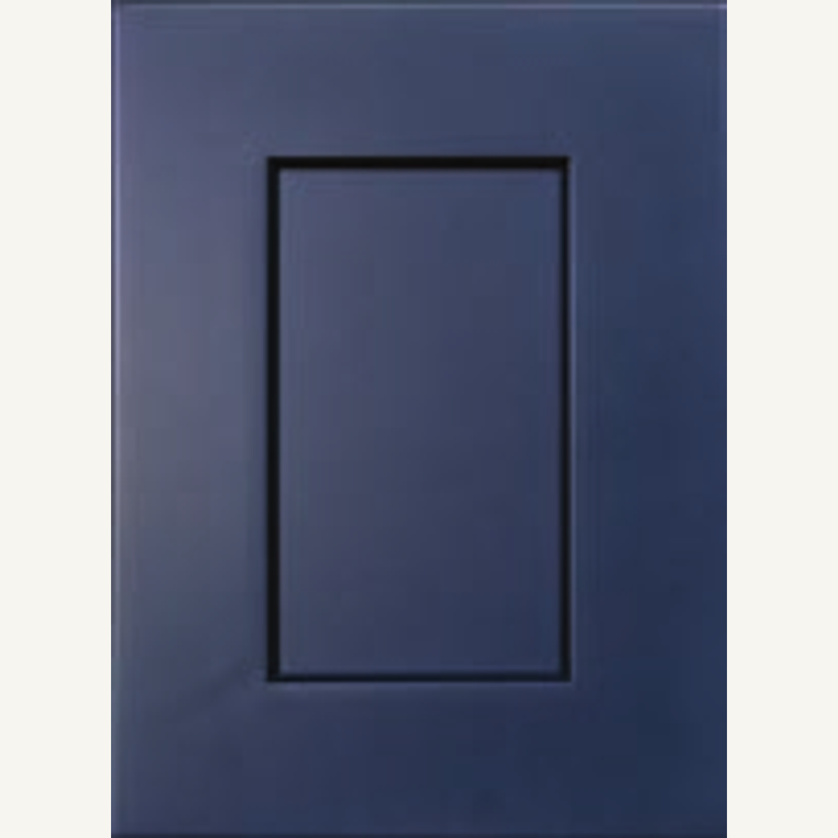 Signature Blue cabinet door sample