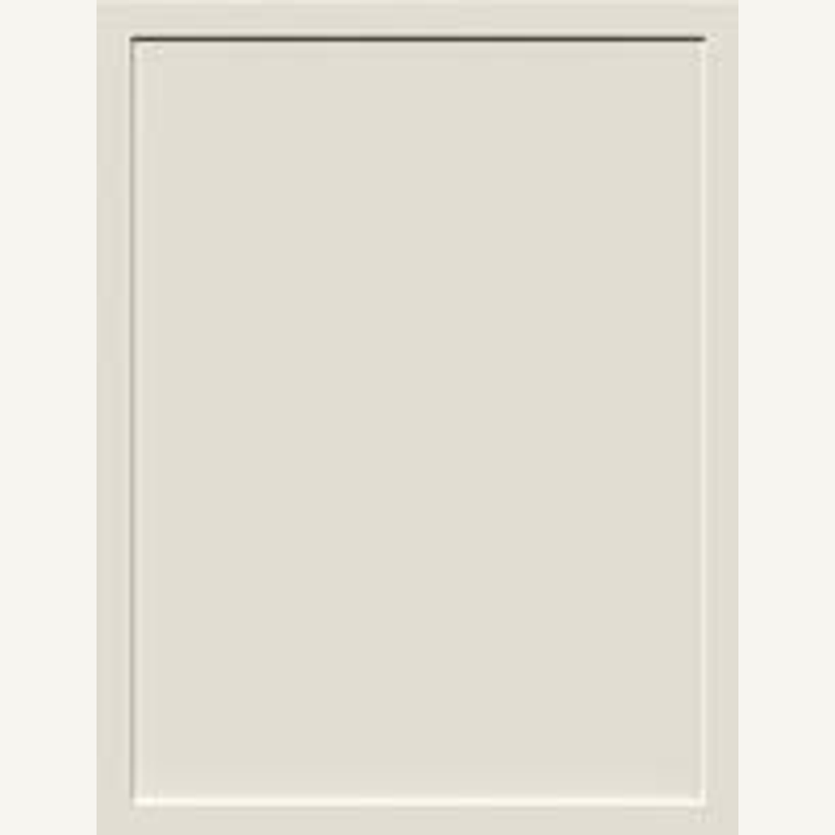 Slim Dove White cabinet door sample