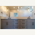 MIRROR3030 — 30x30 Mirror | Grey Shaker - cabinet type illustration
